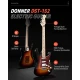 Donner DST-152 Full-Size ST Elektro Gitar Seti (Sunburst) 2