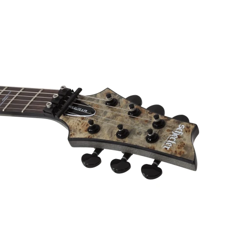 Schecter Omen Elite-6 FR Elektro Gitar (Charcoal) 6