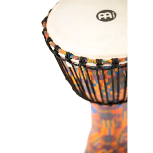 Meinl PADJ2-M-G Travel Series Medium 10" Djembe (Kenyan Quilt) 4