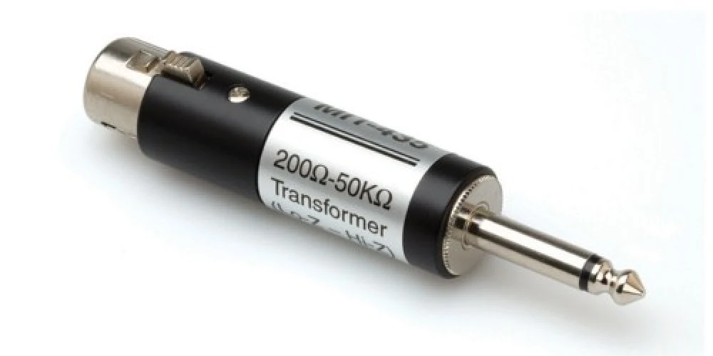 HOSA XLR (F) <-> 1/4&apos;&apos; TS (M) bağdaştırıcı 1