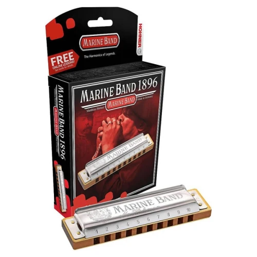 Hohner Marine Band 1896/20 Mızıka (La Bemol Majör) 1