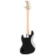 Squier Affinity Active Jazz Bass V Akçaağaç Klavye BPG Black Metallic Bas Gitar 2
