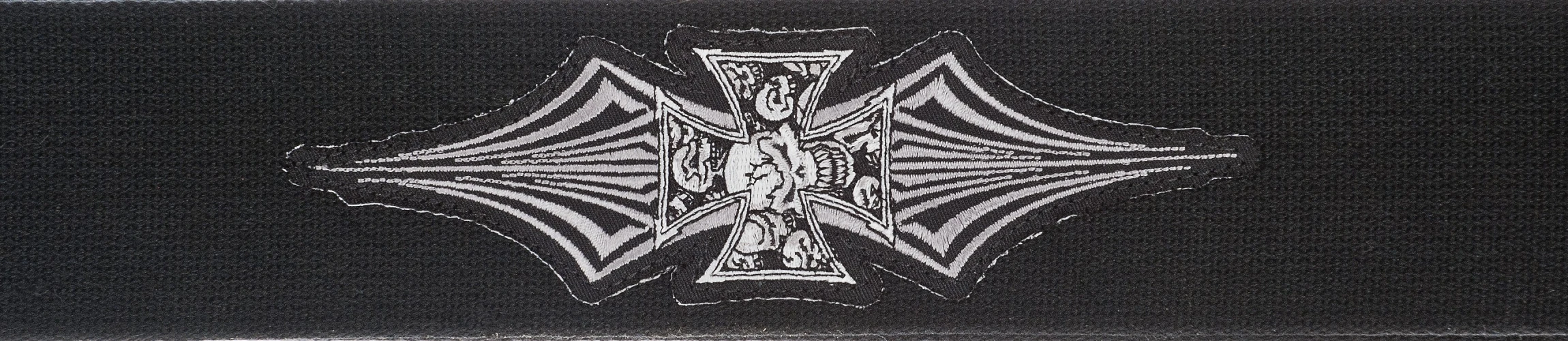 PLANETWAVES 64P02 GİTAR ASKISI, 64MM, DOKUMA IRON CROSS 1
