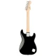 Squier Mini Stratocaster Laurel Klavye Black Solak Elektro Gitar 2