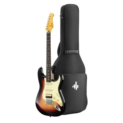 Donner DST-600 Elektro Gitar (3 Color Sunburst) 1