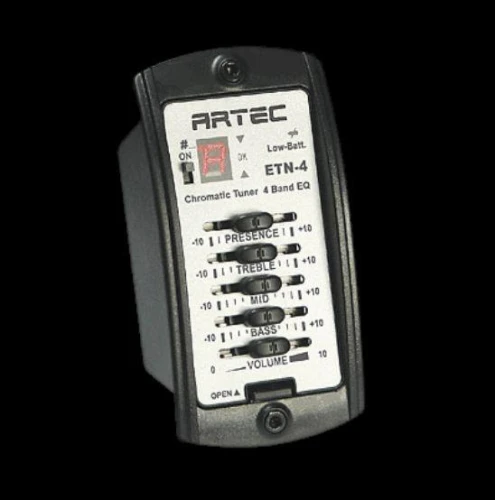 4 BAND EQUALİZER-TUNER-EPC-KUTUSUZ GİTAR İÇİN 1
