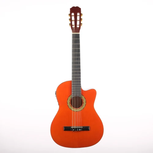[Outlet] Fenix FX-CG209CENT Cutaway Elektro Klasik Gitar (Natural) (OL 24-24055) 1