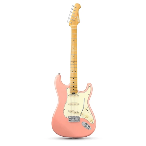 Donner DST-600 Elektro Gitar (Shell Pink) 1