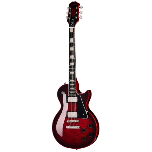 Epiphone Les Paul Custom Widow Elektro Gitar (Red Burst) 1