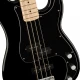 Squier Affinity Precision Bass PJ Akçaağaç Klavye Black Bas Gitar 4
