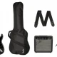 Squier Affinity Stratocaster HSS Laurel Klavye Charcoal Frost Metallic 15G Elektro Gitar Seti 2