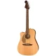 Fender Redondo Player Ceviz Klavye GPG Natural Solak Elektro Akustik Gitar 3