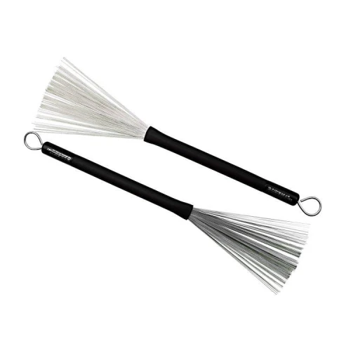 Rohema Jazz JB2 Geri Çekilebilir Metal Fırça Baget 1