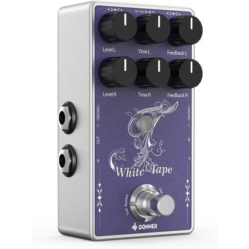 Donner Versatility Delay Pedal Time Effect Pedalı (Synthesizer/Gitar/Drum Machine Uyumlu) 1