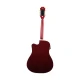 [Outlet] Epiphone FT-350SCE Min-ETune Elektro Akustik Gitar (Wine Red) (OL 22-146) 2