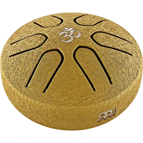 Meinl Sonic Energy PSTD3GOM Pocket Steel A-major 3'' Tongue Drum (Gold) 1