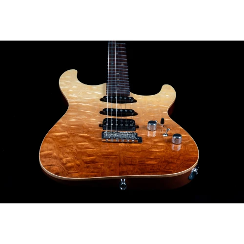 Jet JS-45 Elite HSS Elektro Gitar (Fireburst Flame) 4
