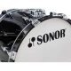 Sonor AQ2 Bop Set Akustik Davul (Transparent Satin Black) 10