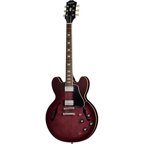 Epiphone ES-335 Figured Semi-hollowbody Elektro Gitar (Raspberry Burst) 1