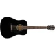 Fender CD-60S Dreadnought Black Akustik Gitar 1