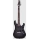 Schecter C-1 Platinum Elektro Gitar (See-Thru Siyah Saten) 1