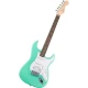 Squier Debut Stratocaster HSS Laurel Klavye Sea Foam Green Elektro Gitar 2