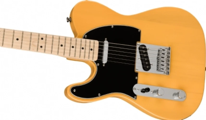 Squier Affinity Telecaster Akçaağaç Klavye Butterscotch Blonde Solak Elektro Gitar 4