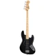 Fender Standard Jazz Bass Akçağaç Klavye Black Bas Gitar 1