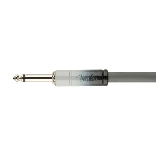 Fender Ombré Düz/Düz Uçlu 3m Silver Smoke Enstrüman Kablosu 3