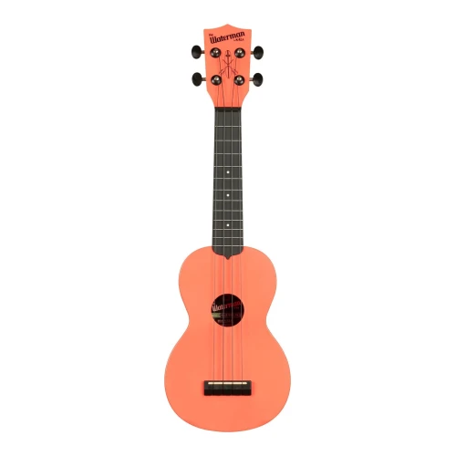 Kala Waterman Recycled Soprano Ukulele (Pink Dusk) 1