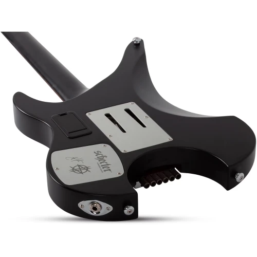 Schecter Synyster Gates Custom- 6 TR-S Headless Elektro Gitar (Mat Siyah) 8