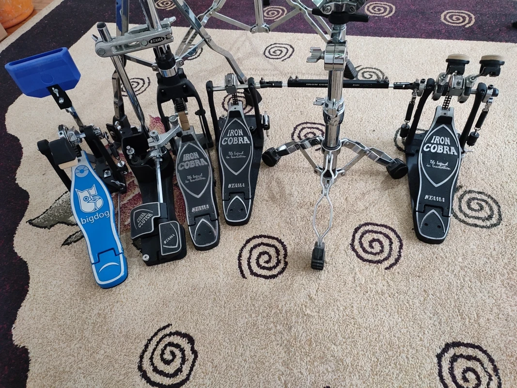 Tama Bateri Donanım - Pedal + Stand + Zil + Perküsyon + Trampet 8
