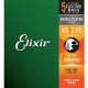 Elixir 14207 Nanoweb Light Medium 5 Telli Bas Gitar Teli (45-135) 1