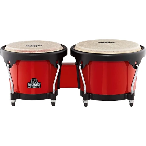 Nino NINO17R-BK 6.5'' -  7.5'' Abs Bongo (Kırmızı) 1