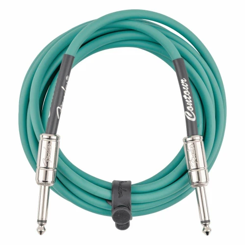 Fender Contour Serisi 5,5m Sherwood Green Enstrüman Kablosu 2