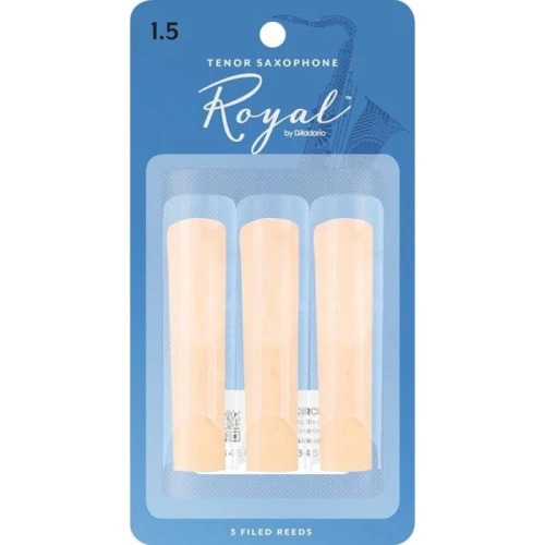 D\'Addario Woodwinds Royal RKB0315 Tenor Saksafon Kamışı (3 lü) No:1.5 1