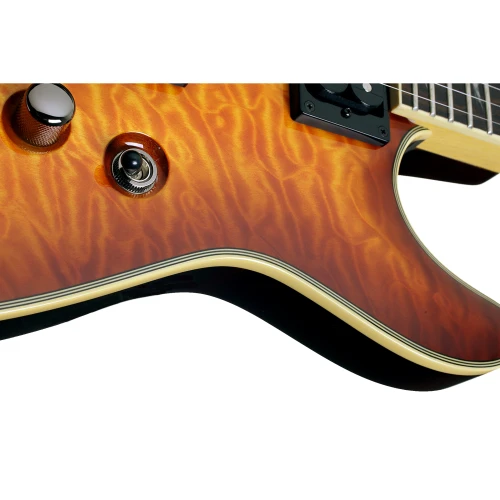 Schecter Omen Extreme 6 Elektro Gitar (Vintage Sunburst) 4