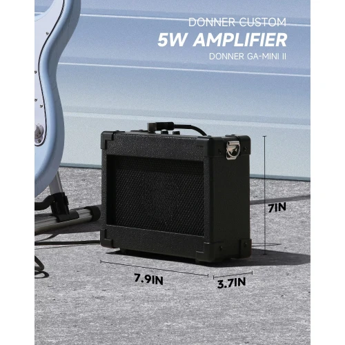 Donner DST-80 ST Elektro Gitar Seti (Sonic Blue) 6