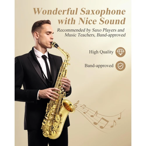 Eastar AS-III Mi Bemol Alto Saksafon 5