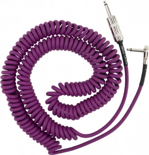 Fender Hendrix Voodoo Child Coil Düz/L Uçlu 9m Purple Enstrüman Kablosu 4