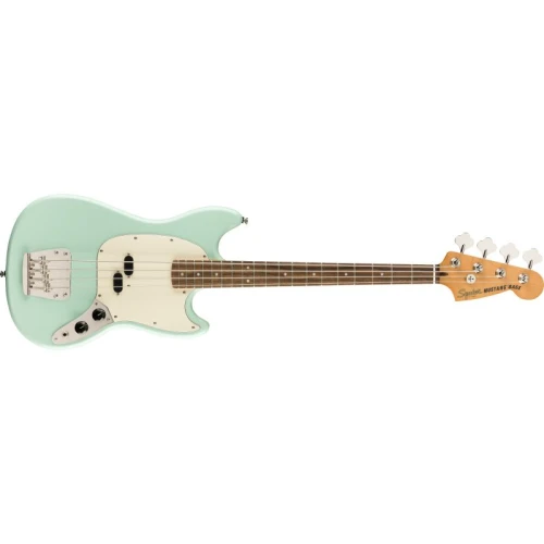 Squier Classic Vibe 60s Mustang Bass Laurel Klavye Surf Green Bas Gitar 1