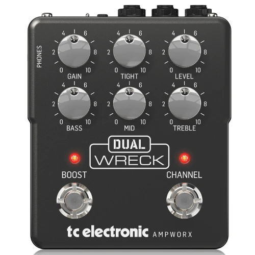 TC Electronic DUAL WRECK PREAMP Pedalı 1