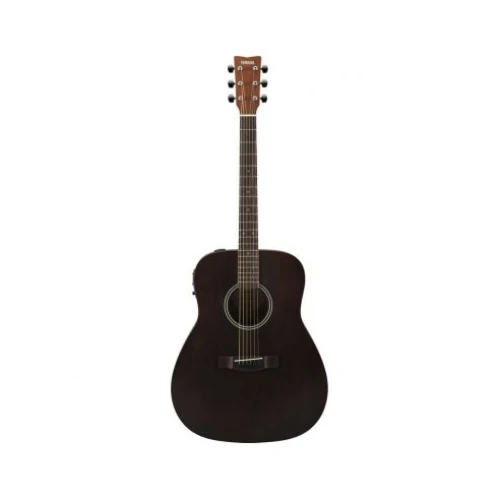 Yamaha FX400SB Elektro Akustik Gitar (Smoky Black) 2