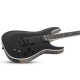 Schecter C-1 HT S SLS Elite Evil Twin Elektro Gitar (Mat Siyah) 4