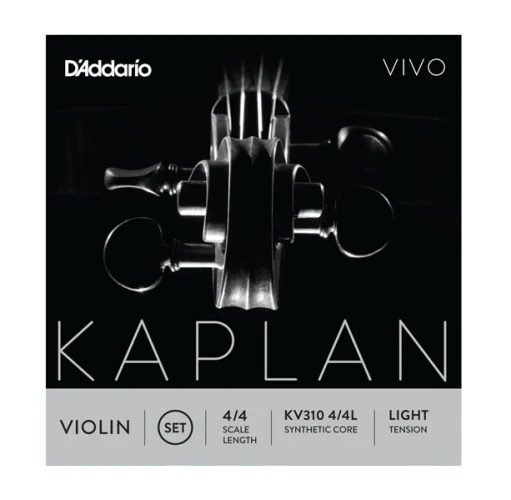 DADDARIO KV310L KEMAN TEL SETİ, KAPLAN VIVO, 4/4, LIGHT 1