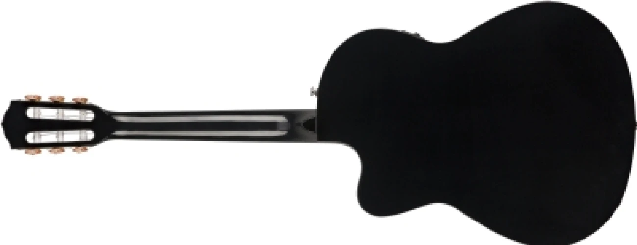 Fender CN-140SCE Nylon Thinline Black Elektro Klasik Gitar 3