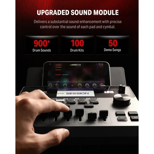 Donner DED-300X Elektro Davul Seti 6