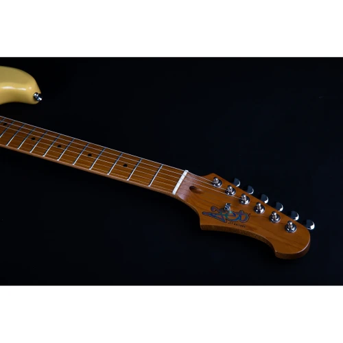 Jet JS-400 VYW HSS Elektro Gitar (Vintage Yellow) 6