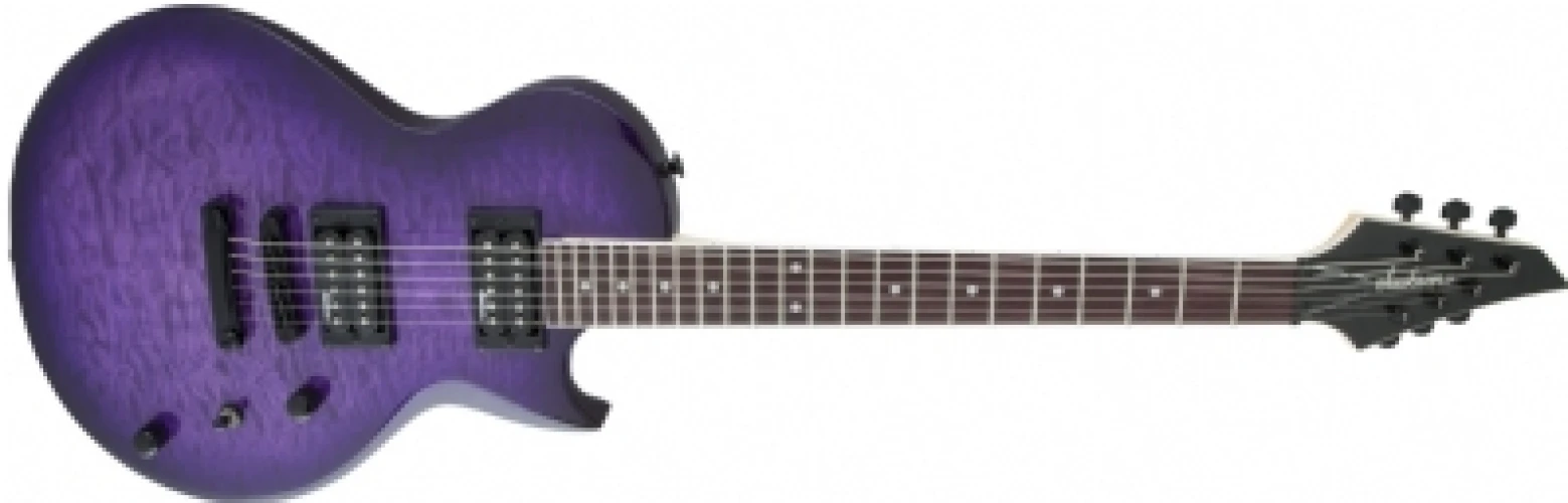 Jackson JS Monarkh SC JS22Q Amaranth Klavye Transparent Purple Burst Elektro Gitar 3