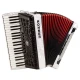 Hohner A16812 Bravo III 120 Akordiyon (White Pearl) 1